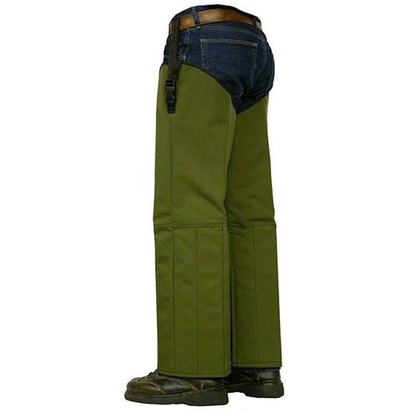 Snake Chapz Olive Green-Nylon - Short Stky, Crackshot, Mfr#: R-3941